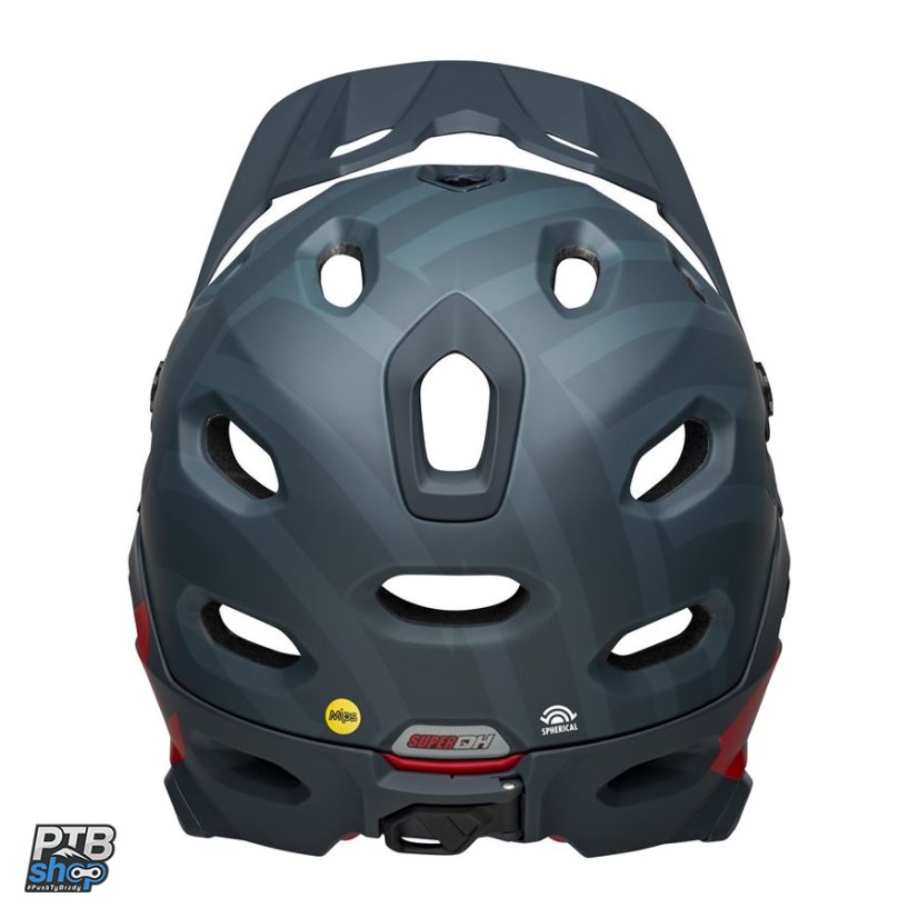 BELL Super DH Spherical Mat Blue Crimson3