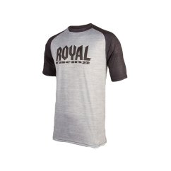 royal heritage ss jersey kratke rukavy grey black