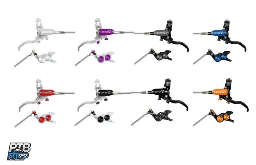 Kotoučová brzda HOPE EVO GR4 přední + zadní