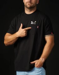 Tričko LOOSE RIDERS Cheers Black
