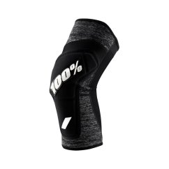 100 chranice ridecamp knee guard grey heather black 100 chranice ridecamp knee guard grey heather black