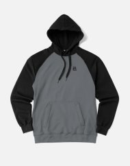 Mikina LOOSE RIDERS Ess. Grey Black