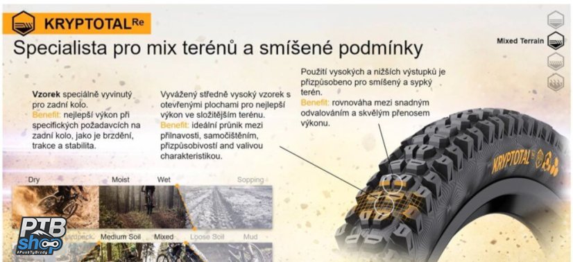 Plášť CONTINENTAL Kryptotal-R 29"