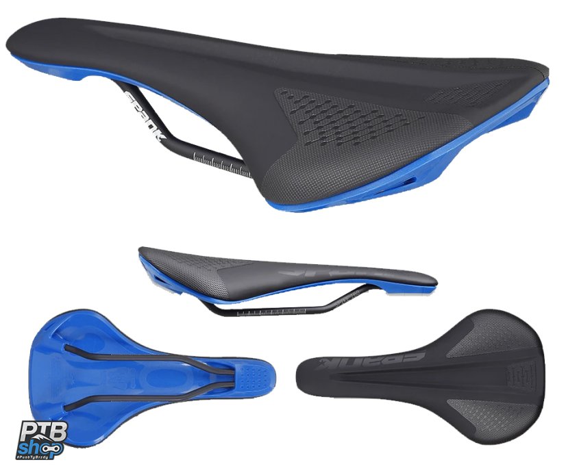 sedlo spank spike 160 black blue 2