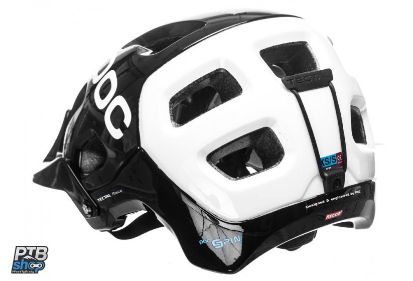helma POC Tectal Race Spin black hydrogen white 3