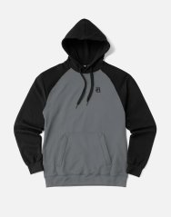 Mikina LOOSE RIDERS Ess. Grey Black