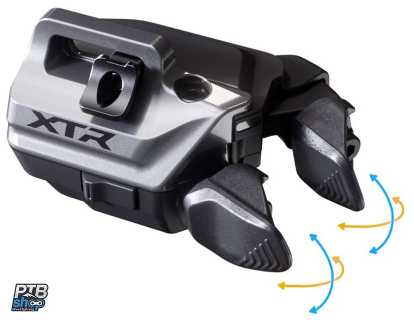 Řazení Shimano XTR - SW-M9250 Di2 - Tlačítka