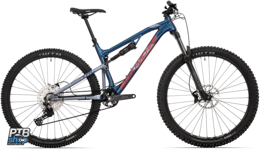 Rock Machine Blizzard TRL 30-29 Matte Metallic Navy/Red/Grey