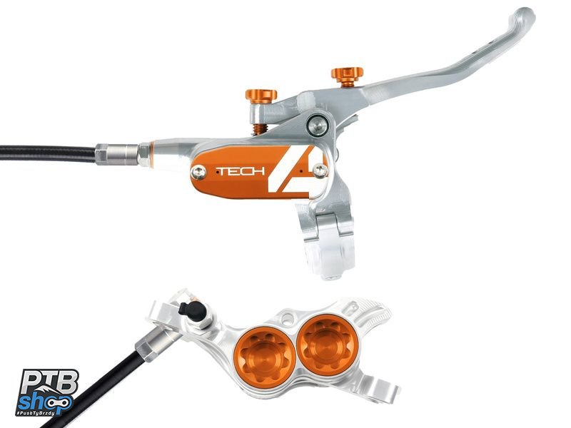 Kotoučová brzda HOPE TECH 4 V4 přední + zadní
