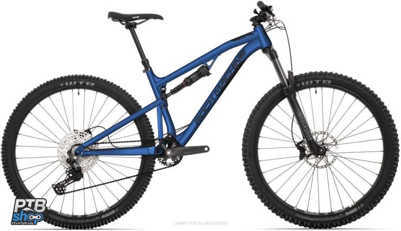 Rock Machine Blizzard TRL 30-29 Mettallic Blue/Black