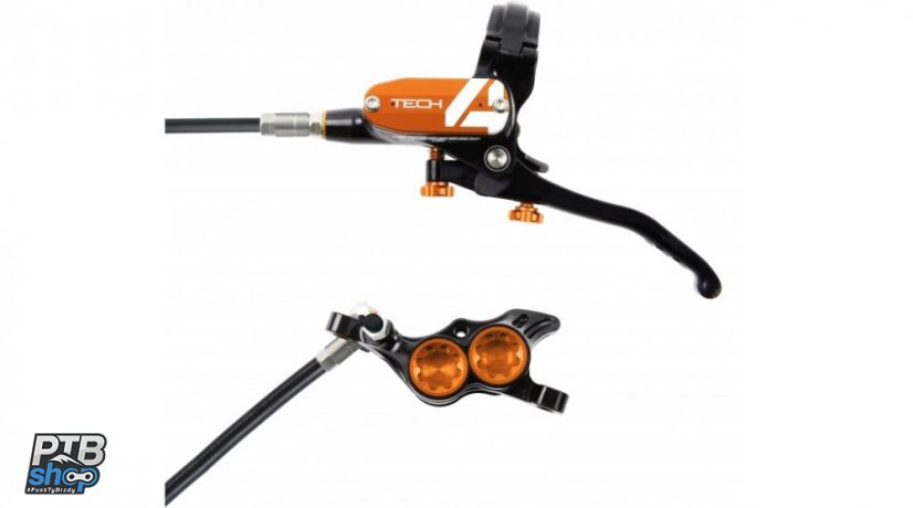 hope tech 4 black orange