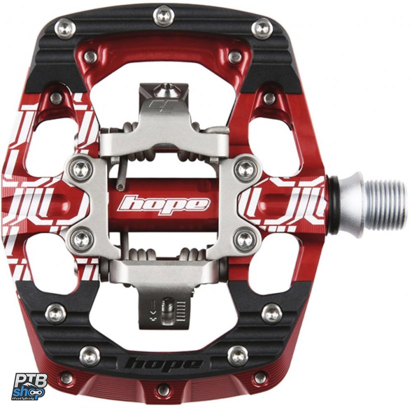 Hope Union GC Pedals red